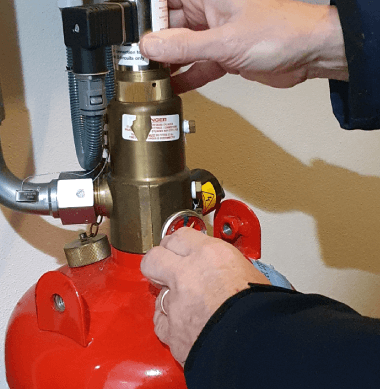 Onderhoud en controle van blussystemen door ANSUL