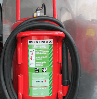 Bluswagen schuim Minimax ANSUL