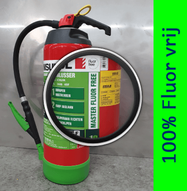 ANSUL Master PFAS fluorvrij schuimblusser